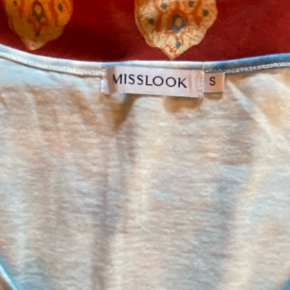 MISSLOOK Blue Tie-Dyed Tee - Picture 3 of 3